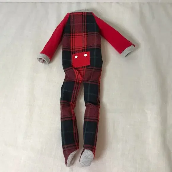 Claus Couture Elf on the Shelf Footie Pajamas - Picture 2 of 3